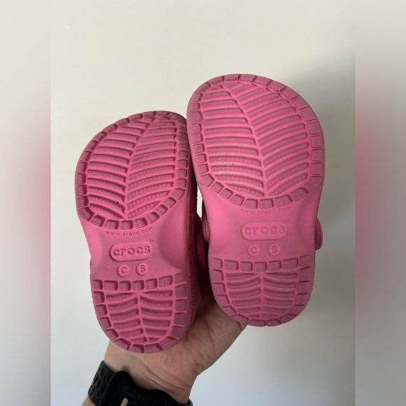 Pink Glitter Croc Clogs - Picture 6 of 6